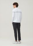  Áo dài tay có cổ le coq golf nam - GO121MTL34-WHTE 