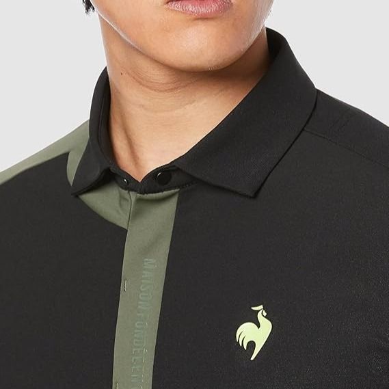  Áo Polo le coq golf Nam - QGMWJA11V-BK00 