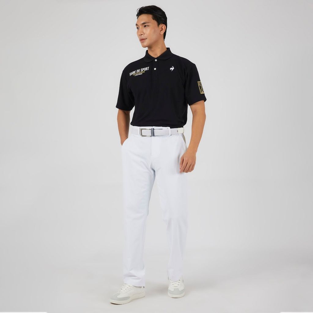 Áo Polo le coq sportif nam QMMXJA96AV-BK