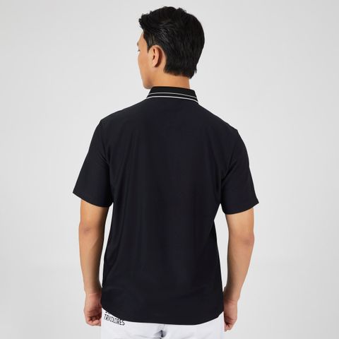 Áo Polo le coq golf Nam GP221MTS51-BLCK