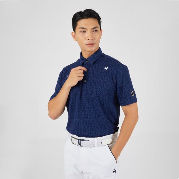  Áo Polo le coq golf nam QGMXJA07V-NV00 