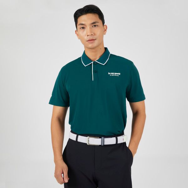  Áo Polo le coq sportif nam QP223TTS51-DGN0 