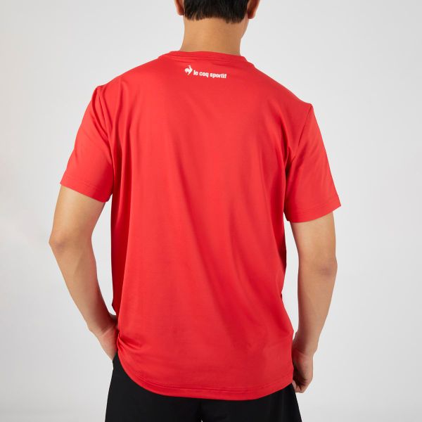  Áo T-Shirt le coq sportif nam QP123TRS15-RED0 