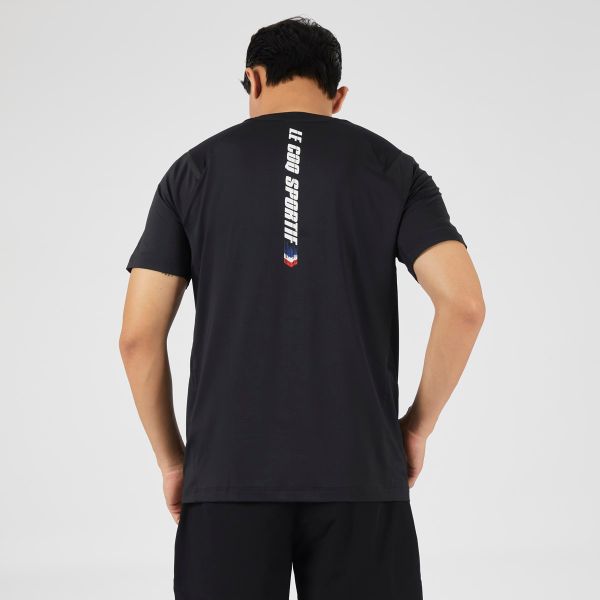  Áo T-Shirt le coq sportif nam QP223GRS44-BLK0 