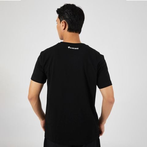 Áo T-Shirt le coq sportif nam QP123LRS11-BLK0