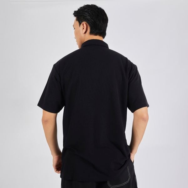  Áo Polo le coq sportif nam QMMXJA95AV-BK 