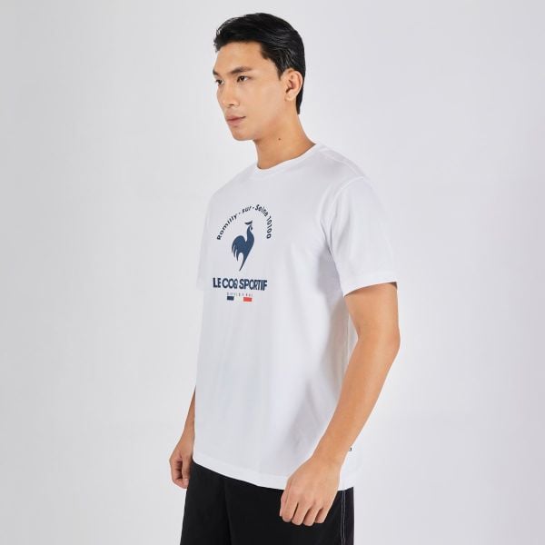  Áo T-Shirt le coq sportif nam QP123TRS15-OWT0 
