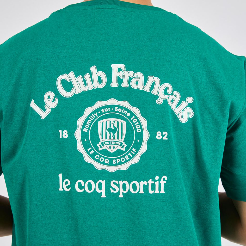 Áo T-Shirt le coq sportif nam QP123TRS31-MGN0
