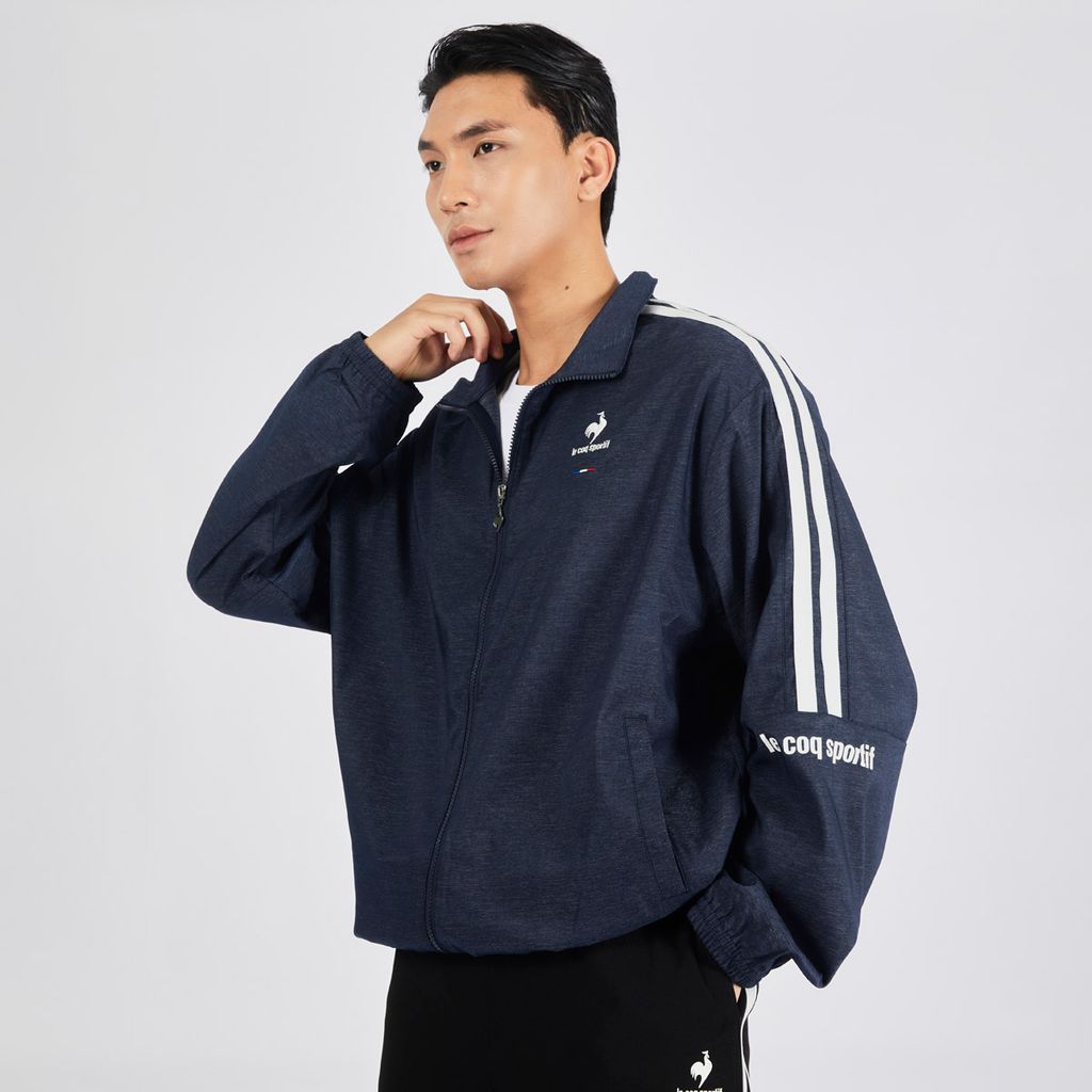 Áo khoác gió le coq sportif Nam QP123TJK31-DNM0