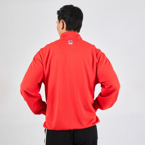 Áo khoác nỉ le coq sportif Nam QP123TFT31-RED0