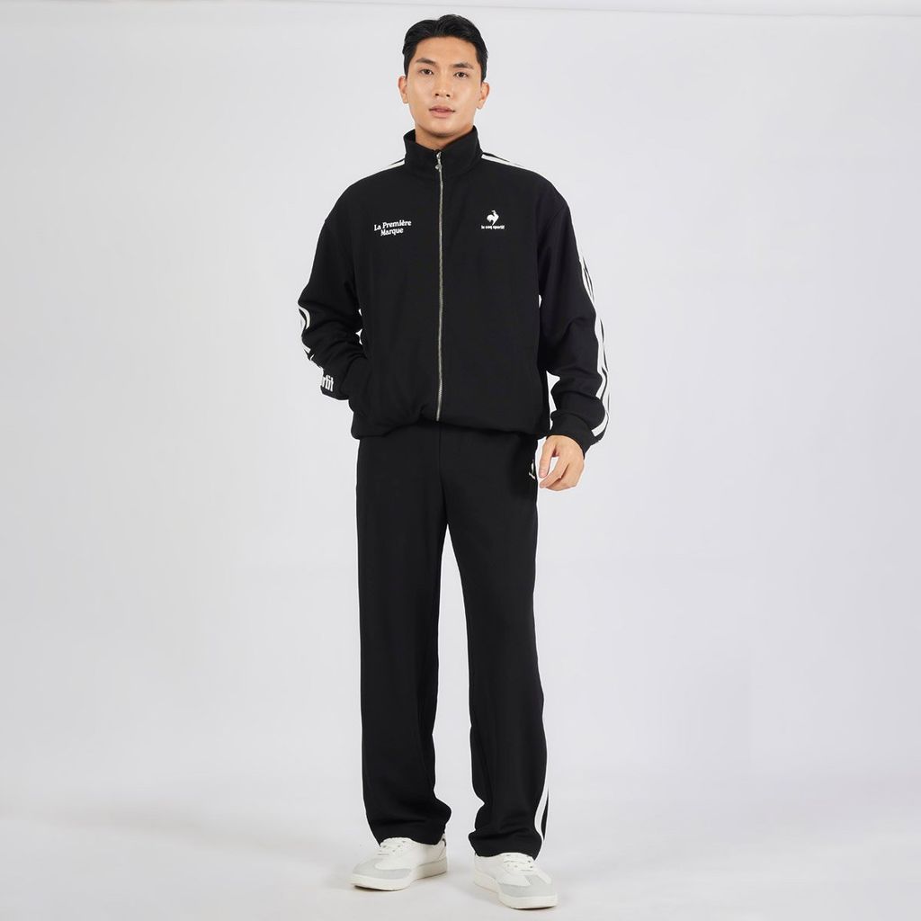 Áo khoác nỉ le coq sportif Nam QP123TFT31-BLK0