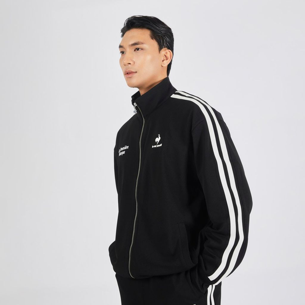 Áo khoác nỉ le coq sportif Nam QP123TFT31-BLK0