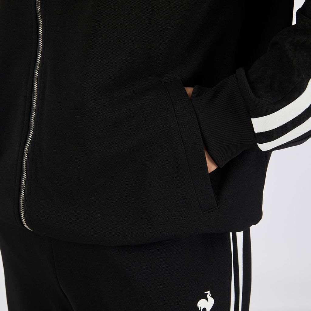 Áo khoác nỉ le coq sportif Nam QP123TFT31-BLK0