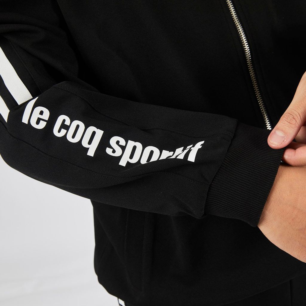 Áo khoác nỉ le coq sportif Nam QP123TFT31-BLK0