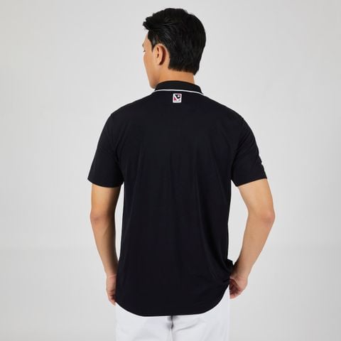 Áo Polo le coq sportif nam QP223TTS51-BLK0
