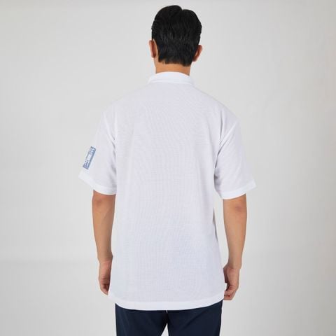 Áo Polo le coq sportif nam QMMXJA96AV-WH