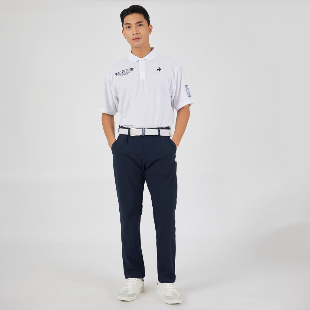 Áo Polo le coq sportif nam QMMXJA96AV-WH
