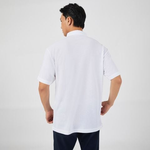 Áo Polo le coq sportif nam QMMXJA95AV-WH