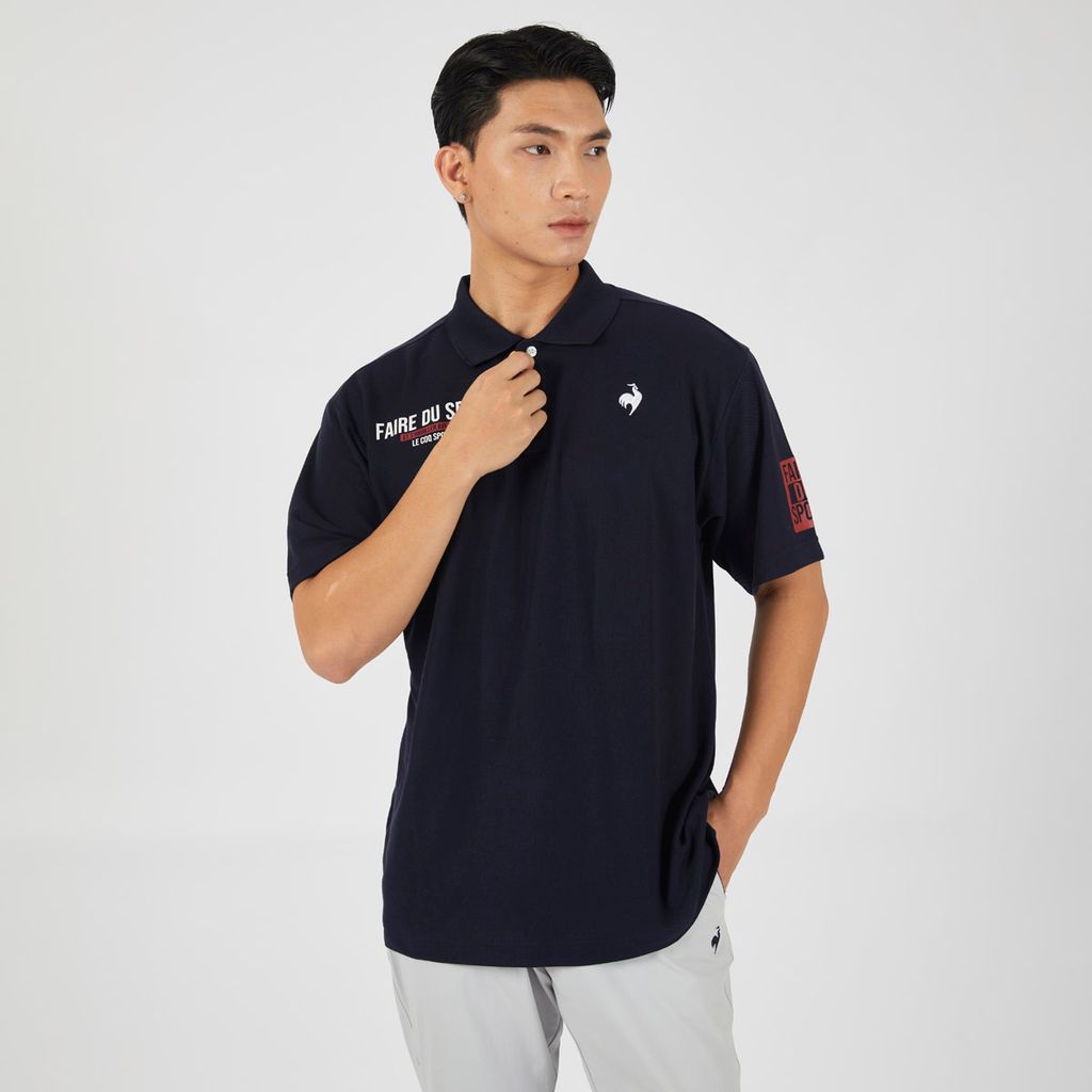 Áo Polo le coq sportif nam QMMXJA96AV-NV