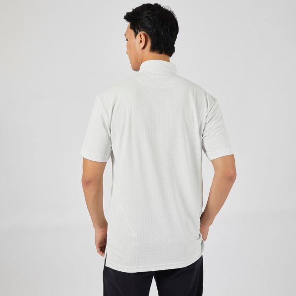  Áo Polo le coq golf nam QGMXJA07V-WH00 