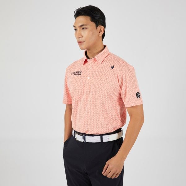  Áo Polo le coq golf nam QGMXJA07V-OR00 