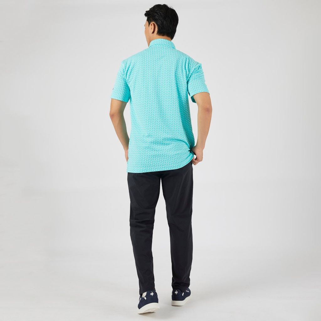 Áo Polo le coq golf nam QGMXJA07V-GR00