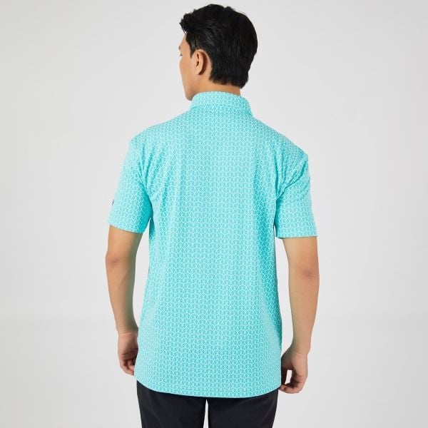  Áo Polo le coq golf nam QGMXJA07V-GR00 