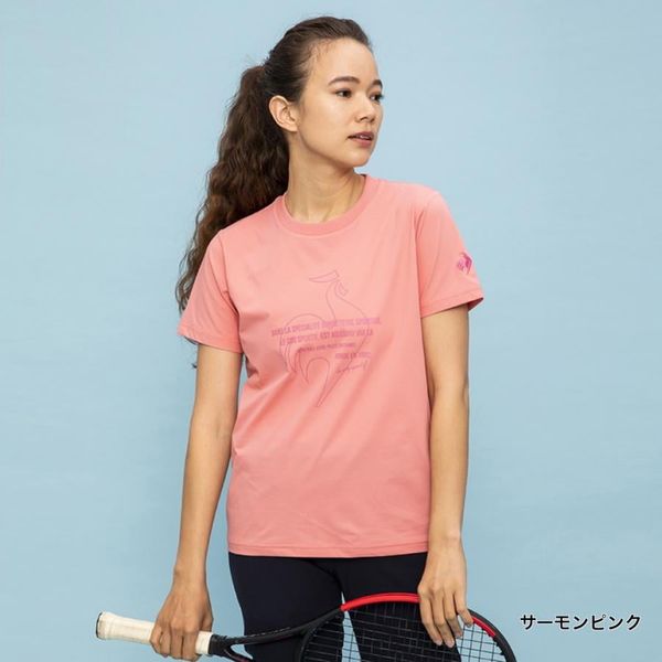 Áo T-Shirt le coq sportif nữ - QMWVJA01V-PK 