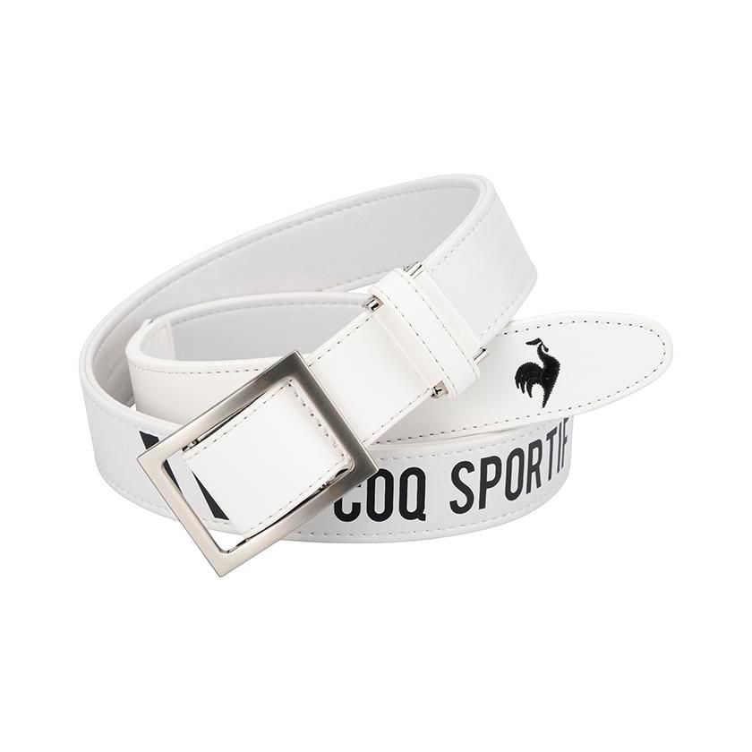 Thắt lưng golf nam Le Coq Sportif trắng co giãn thoải mái sang trọng