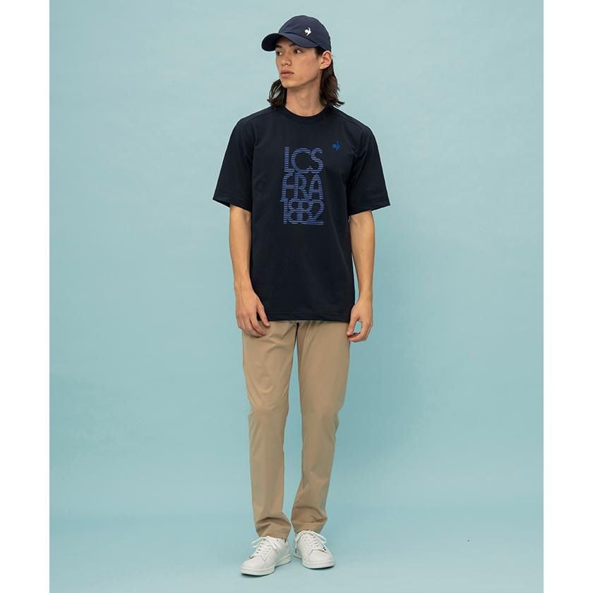 Áo T-Shirt nam le coq sportif QMMXJA01V-NV