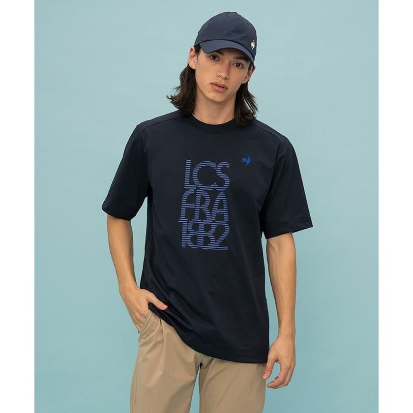 Áo T-Shirt nam le coq sportif QMMXJA01V-NV