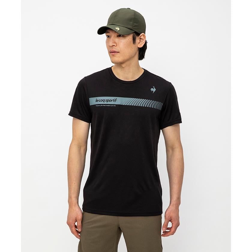Áo T-Shirt le coq sportif nam - QTMWJA05V-BK