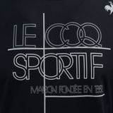  Áo T-Shirt le coq sportif Nam LT5SHT03MV-BK00 