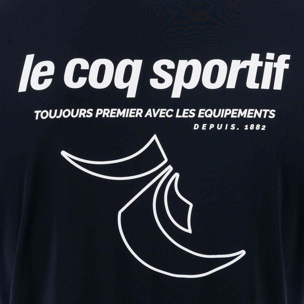 Áo T-shirt le coq sportif Nam QQ123ERS31-BLK0