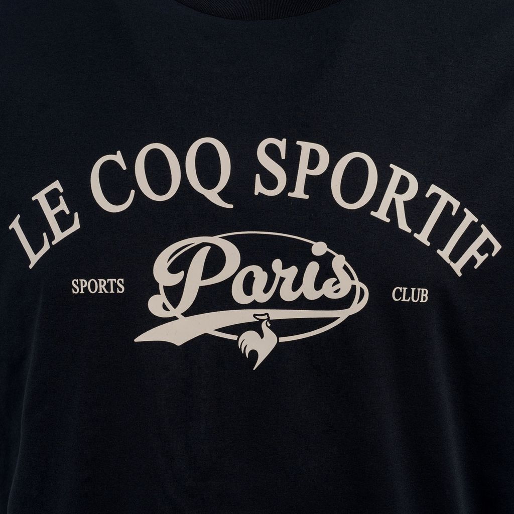 Áo T-shirt le coq sportif Nam QQ123LRS13-BLK0