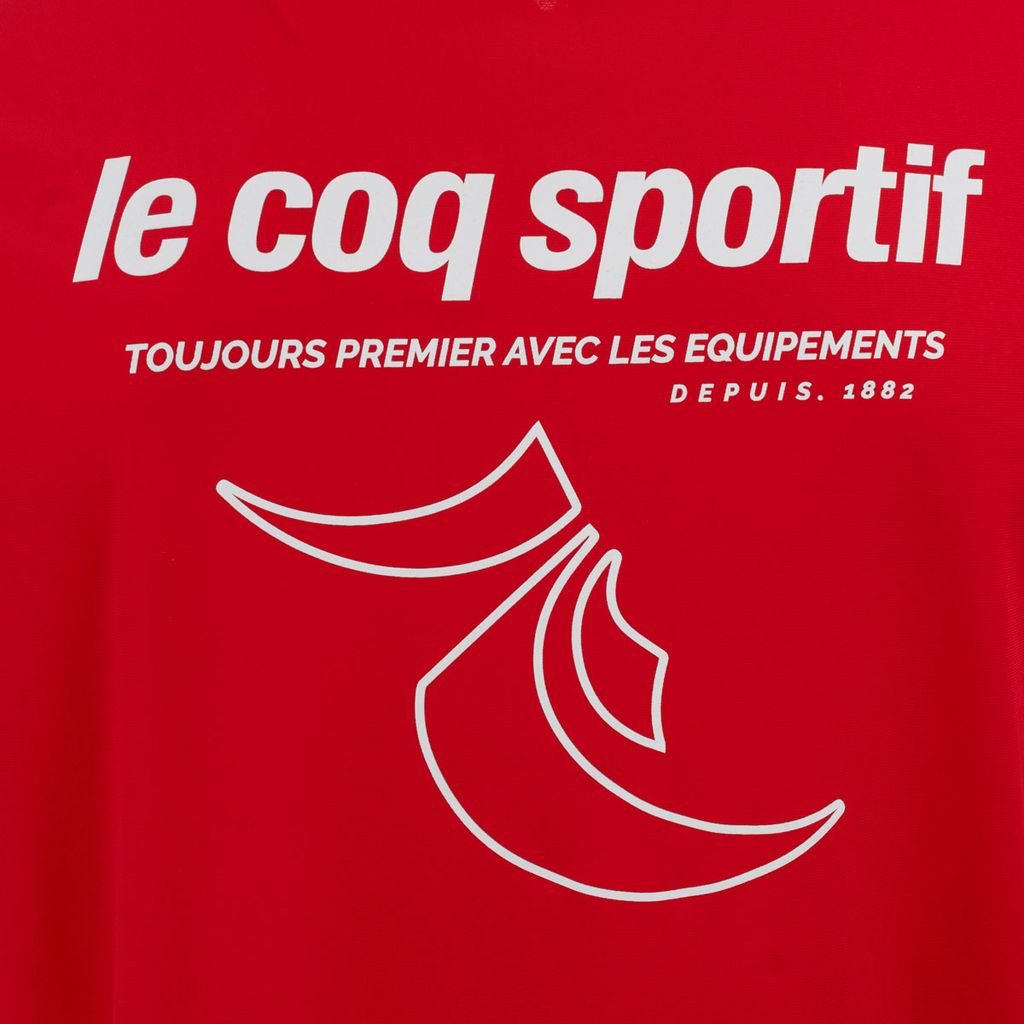 Áo T-shirt le coq sportif Nam QQ123ERS31-RED0