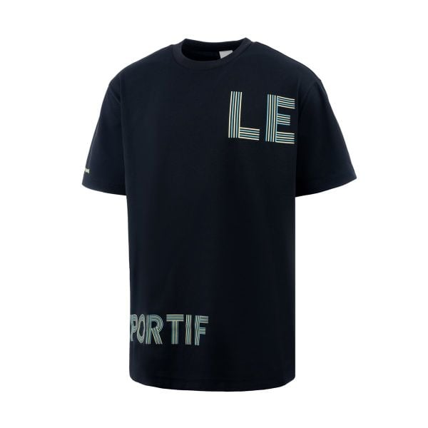  Áo T-Shirt le coq sportif Nam QQ223LRS43-BLK0 