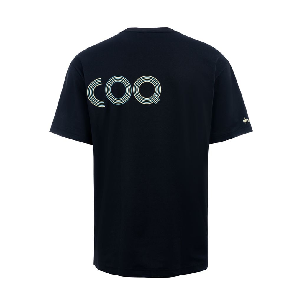 Áo T-shirt le coq sportif Nam QQ223LRS43-BLK0