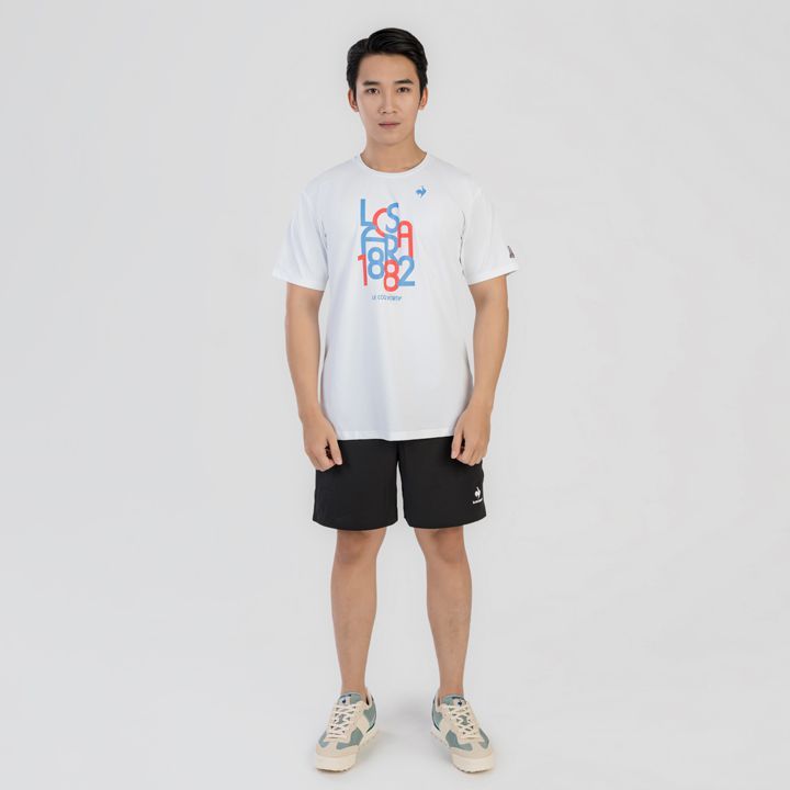 Áo T-shirt le coq sportif Nam QTMXJA05V-WH