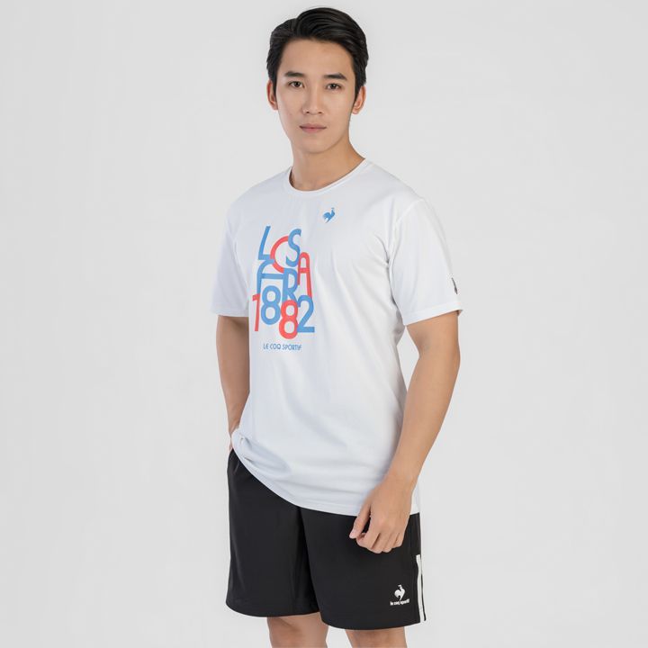 Áo T-shirt le coq sportif Nam QTMXJA05V-WH