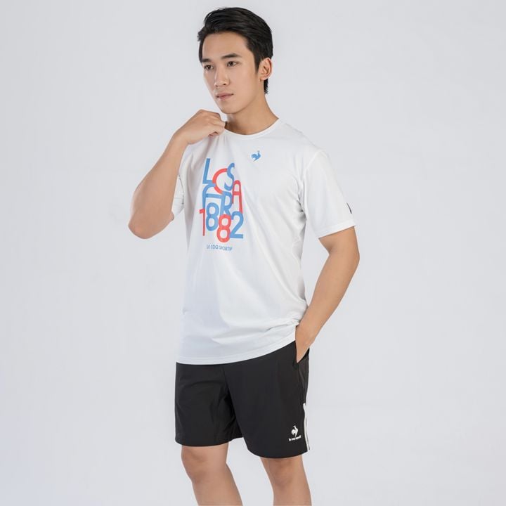 Áo T-shirt le coq sportif Nam QTMXJA05V-WH