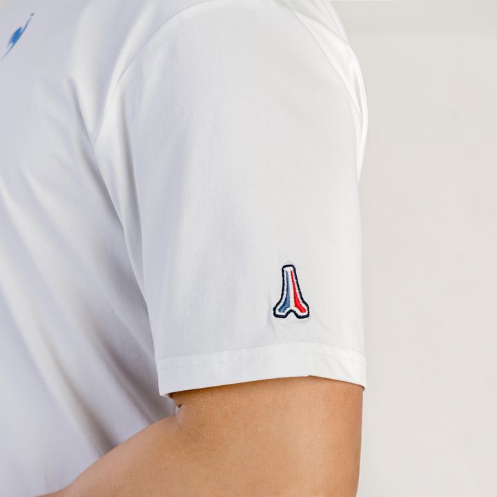 Áo T-shirt le coq sportif Nam QTMXJA05V-WH