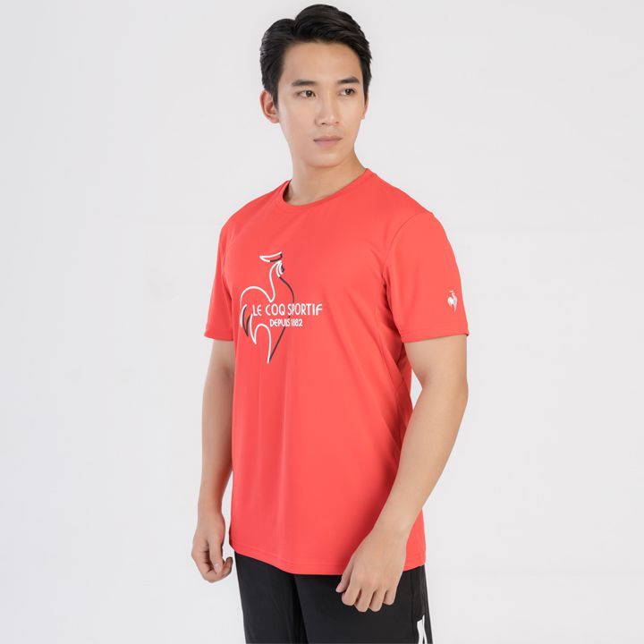 Áo T-shirt le coq sportif Nam QTMXJA07V-RD