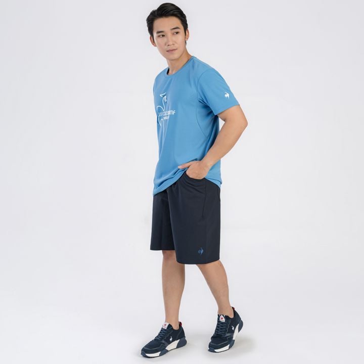 Áo T-shirt le coq sportif Nam QTMXJA07V-BL