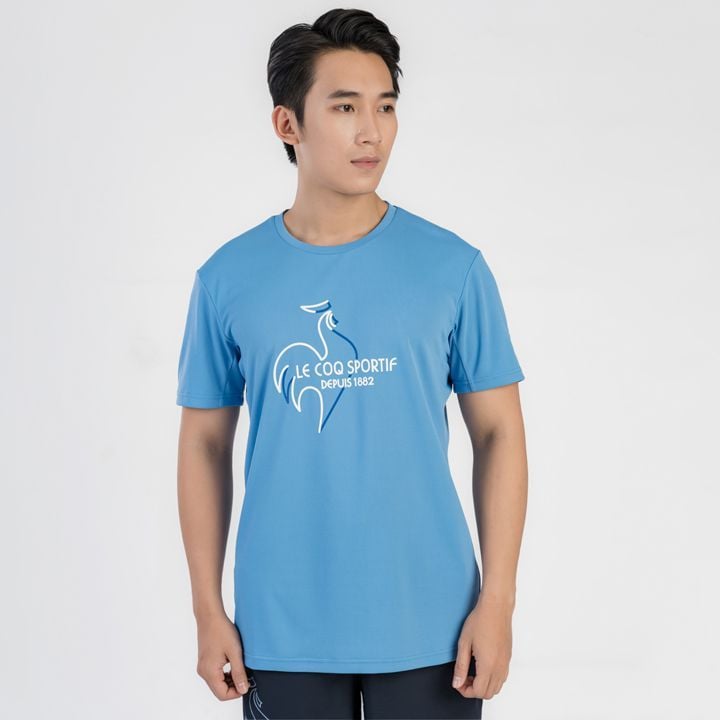Áo T-shirt le coq sportif Nam QTMXJA07V-BL