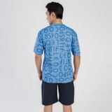  Áo T-Shirt le coq sportif nam - QMMXJA02V-BL 