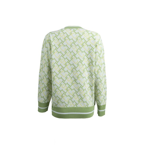  Áo len le coq sportif Nữ LG4FSTR0LV-GR00 