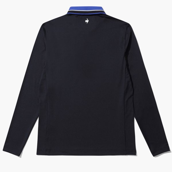  Áo dài tay có cổ le coq golf Nam - GO121MTL23-BLCK 