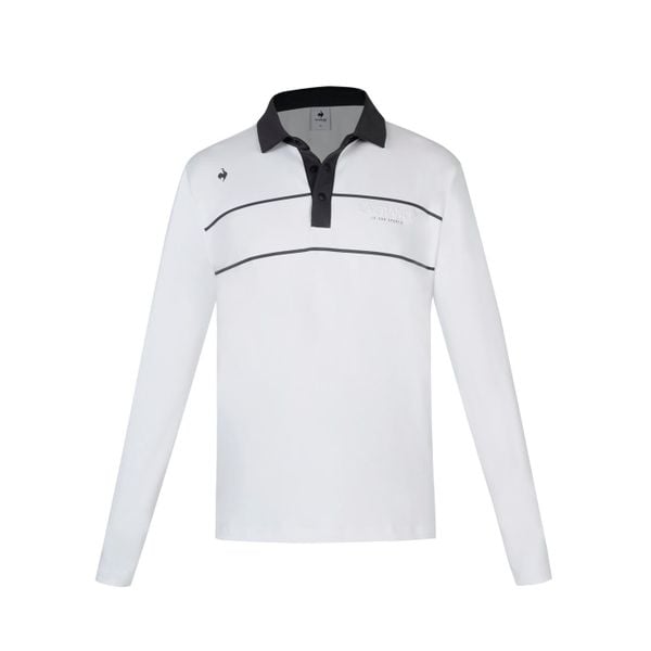  Áo dài tay có cổ le coq golf nam - GP121MTL11-WHTE 