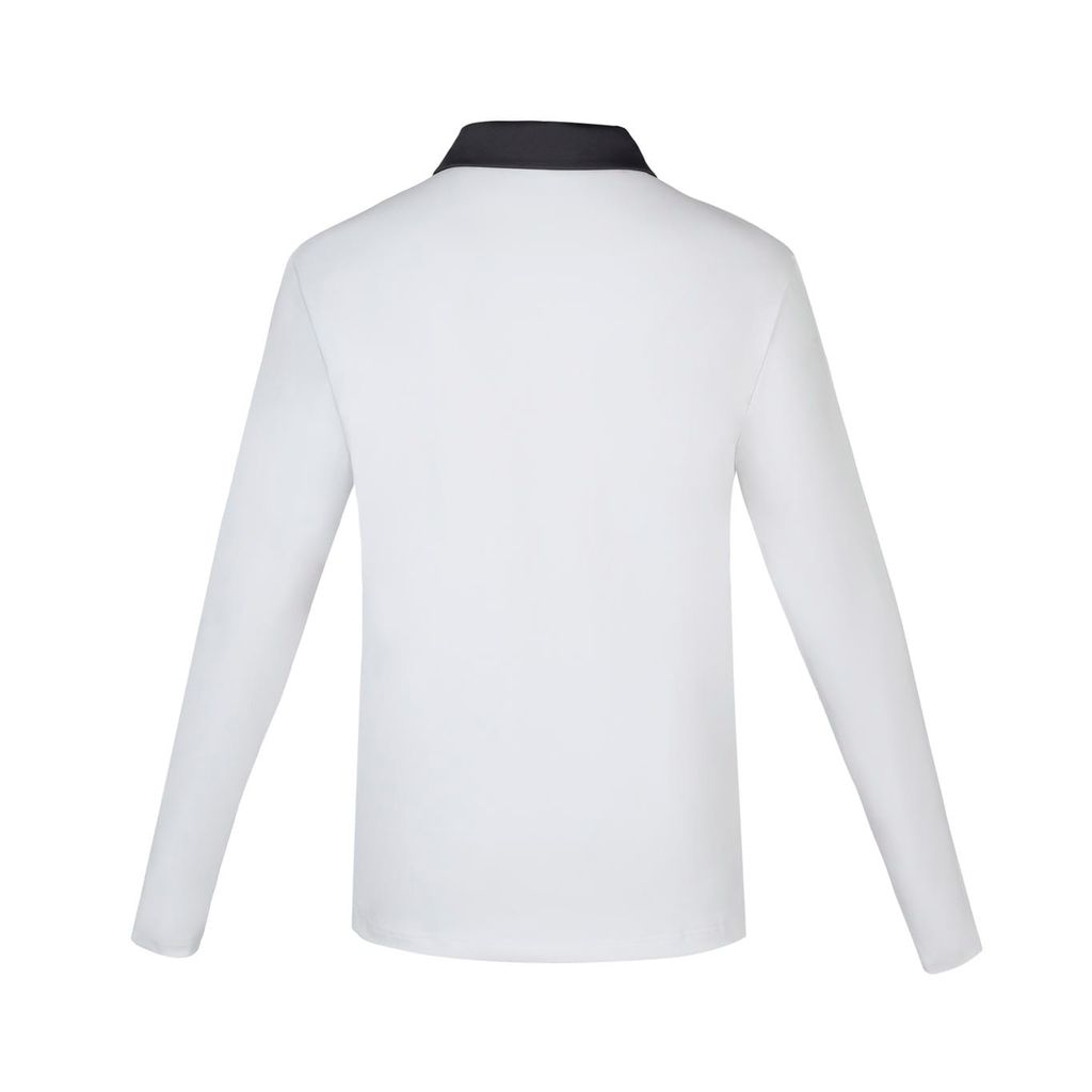 Áo dài tay có cổ le coq golf Nam GP121MTL11-WHTE